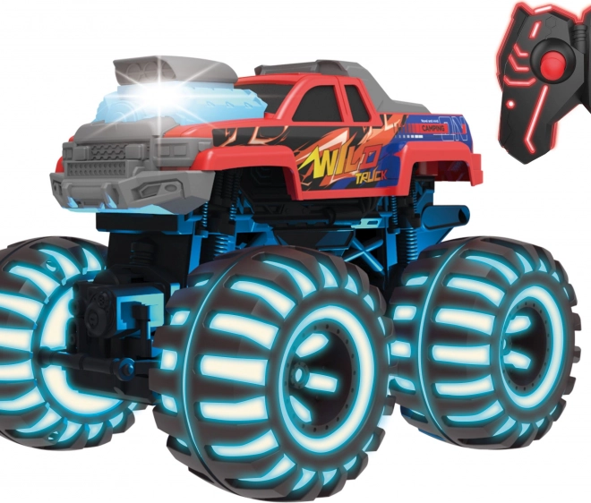 Wild truck távirányítós autó világító kerekekkel