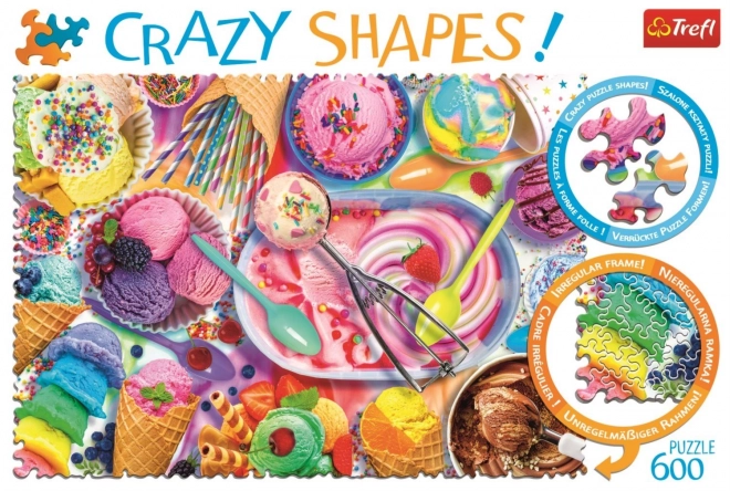 Trefl Puzzle 600 darab - Crazy Shapes: Édes álom