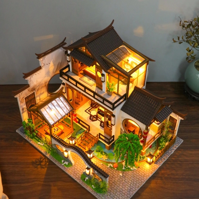 Minatűra házikó Költői villa 2Kids Toys