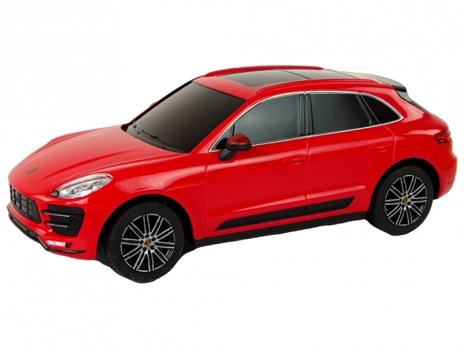 Autó R/C Porsche Macan Turbo 1:24 Rastar Rastar – Red