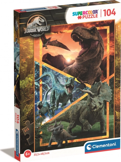 Jurassic World gyerek puzzle 104 db