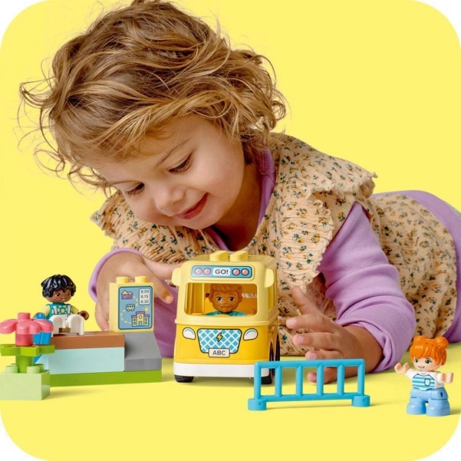 Buszos kaland készlet LEGO DUPLO-val