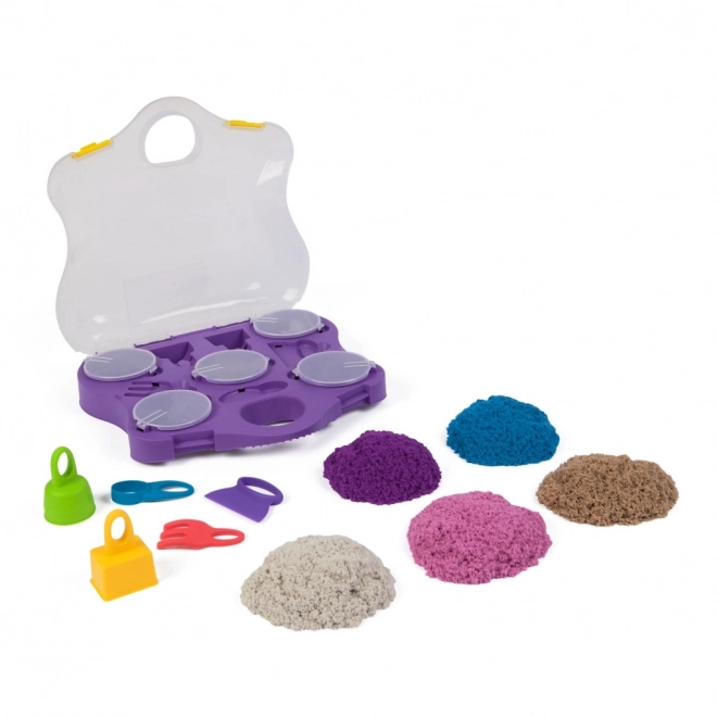 Kinetic Sand homokgyurma készlet kiegészítőkkel