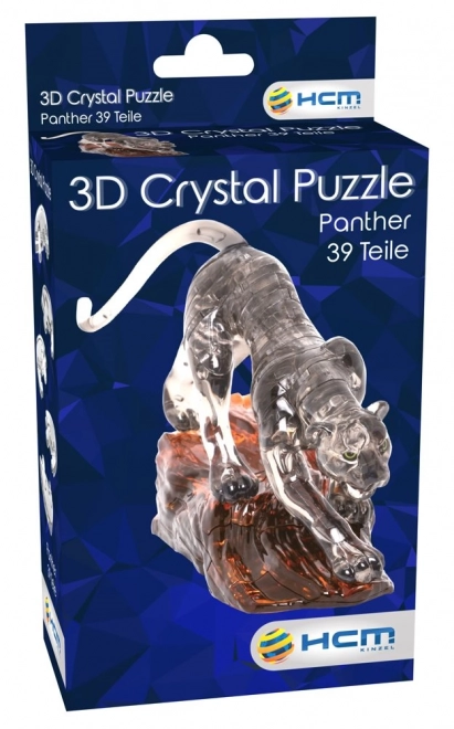 3D kristály puzzle Fekete Párduc