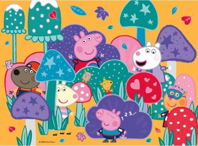 Clementoni vízvarázs puzzle – Peppa malac 15 darabos