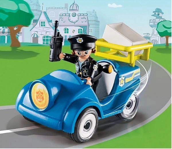 Playmobil Kacsa bevetésen rendőrségi miniautó