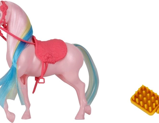 Játék ló fésűvel 20 cm