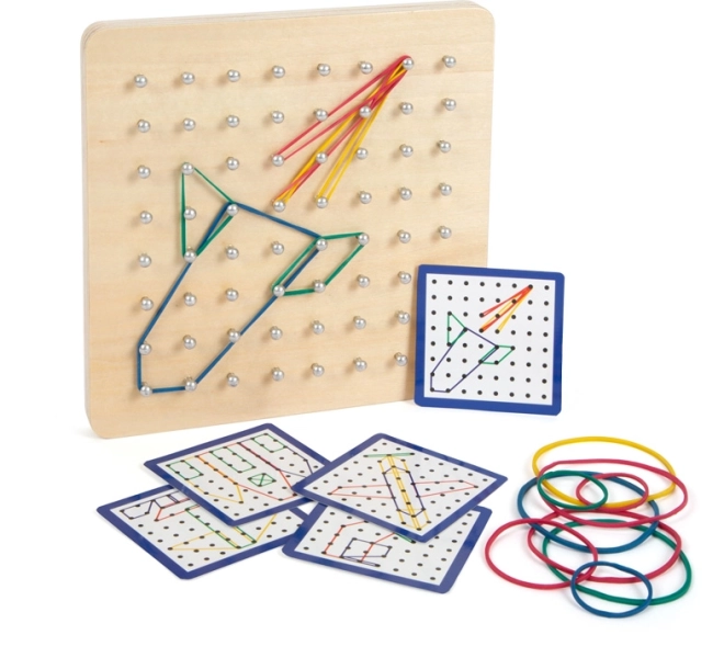 Small Foot Fa Geoboard Játék