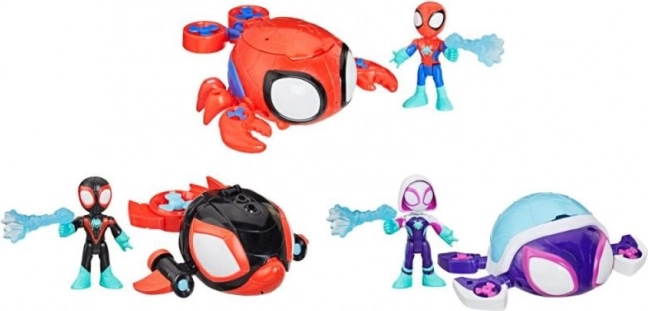 Hasbro Pókember figura és csodálatos jármű