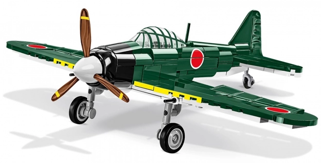 világháborús Mitsubishi A6M2 Zero repülőgép modell