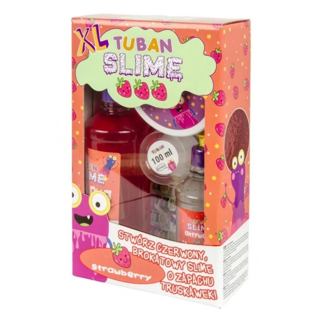 Szuper Slime Készlet - Eper XL