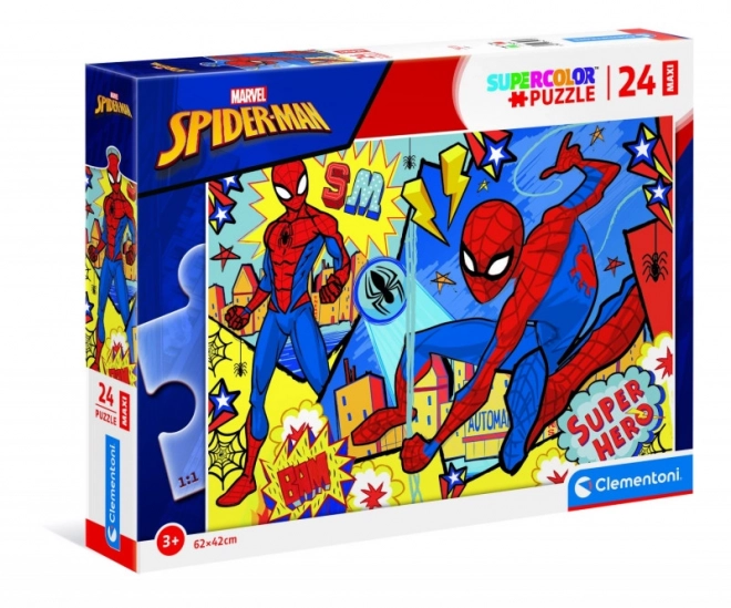 Clementoni 24 darabos maxi puzzle - Spider-Man