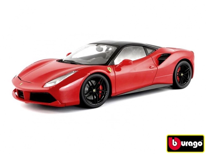 Bburago Ferrari F50 piros autómodell 1:64 arányban