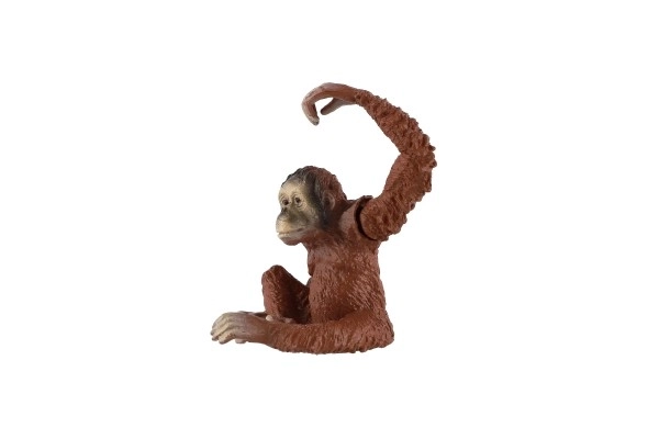 Sumátrai orangután műanyag figura 8cm zsákban