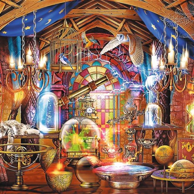TrefL Fából készült Puzzle Varázslatos Kamra 1000 Darabbal
