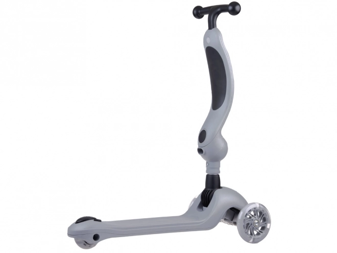 Tiny Bike gyerek futóbicikli és roller 2 az 1-ben – Szürke