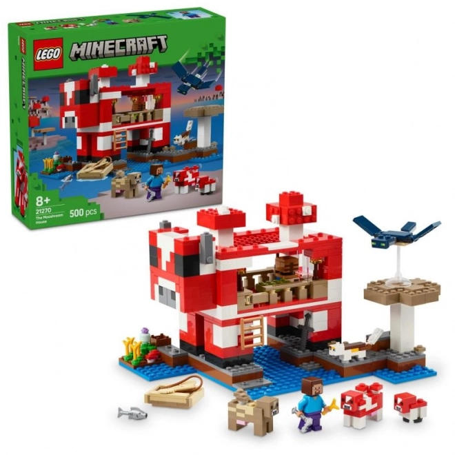Lego Minecraft Gombatehén Ház