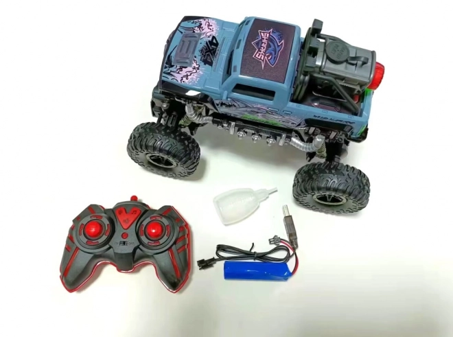 Rock Shark RC autó zöld