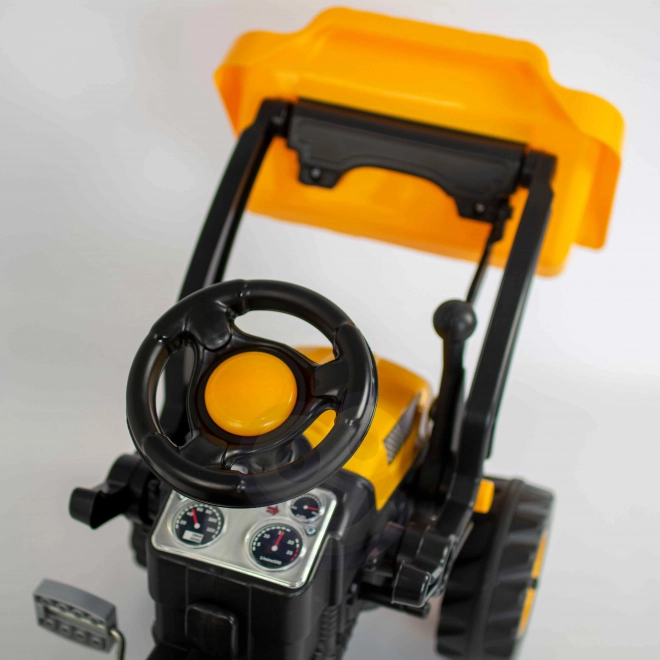 Pedálos traktor buldózerrel Woopie-tól