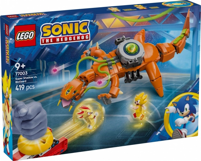 Sonic Super Shadow kontra Biolizard LEGO készlet