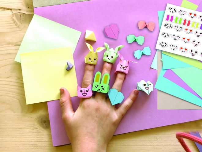 Origami kreatív készlet Kawaii ékszerek állatkák