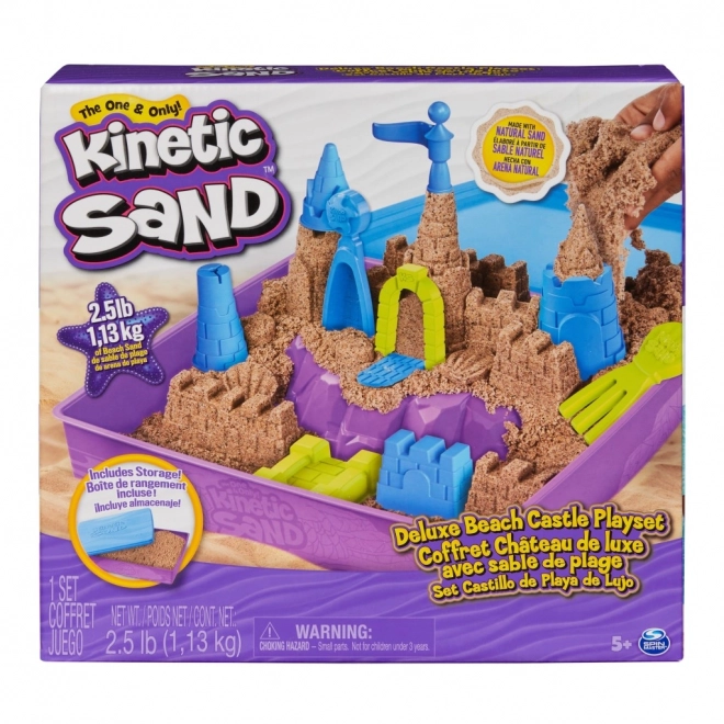 Kinetic Sand strand építkezés készlet