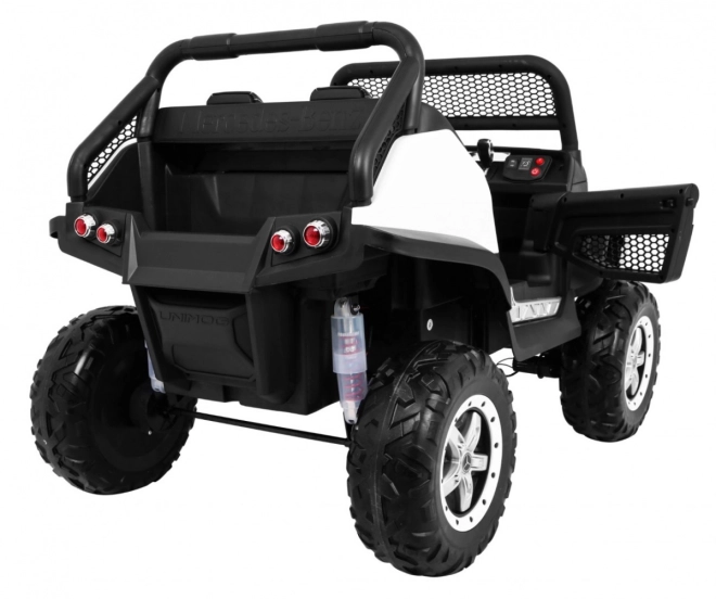 Jármű Mercedes BENZ UNIMOG Fehér