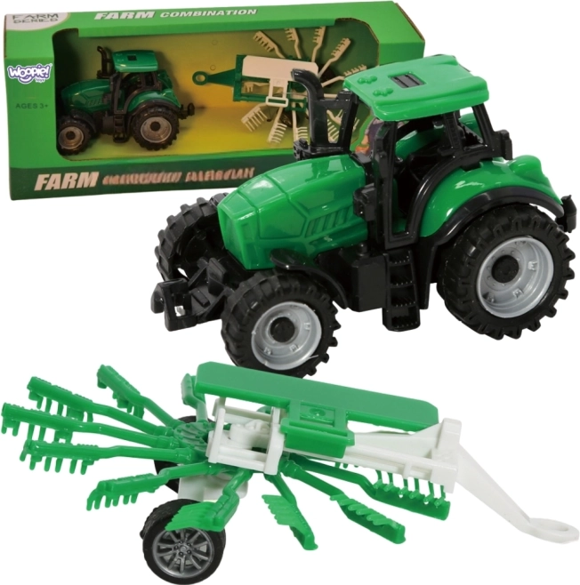 Woopie Traktor Gereblyével