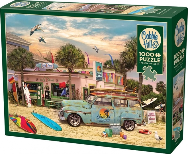 Cobble Hill surfbódé puzzle 1000 darabos