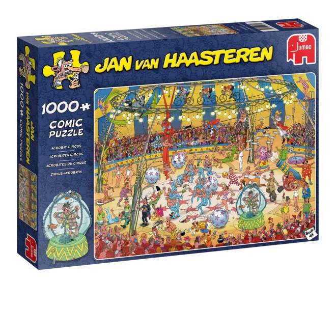 Akrobatikus cirkusz puzzle 1000 darabból