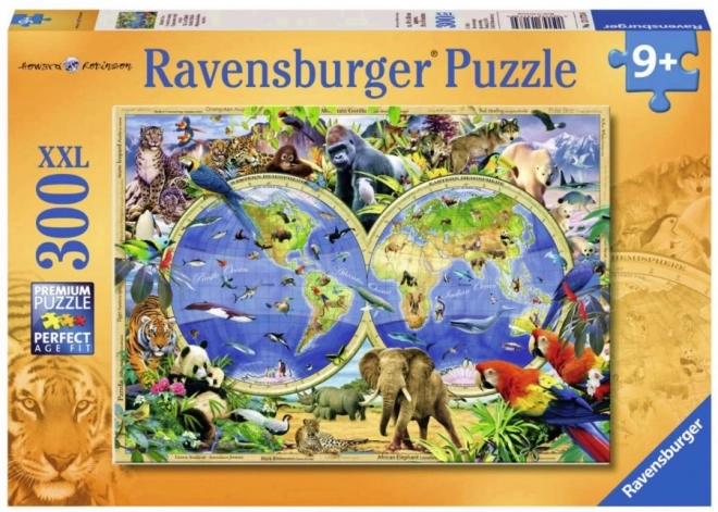 Ravensburger puzzle – Vadállatok világa XXL 300 darabos