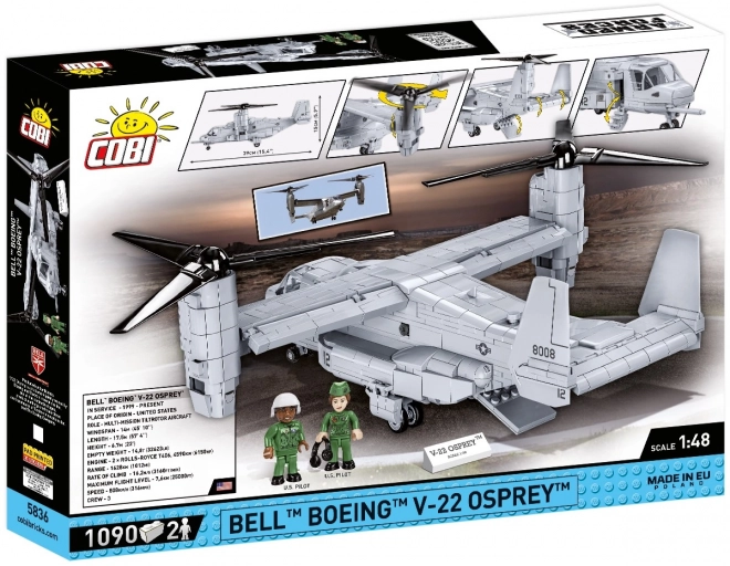 Cobi Fegyveres Erők Bell Boeing V-22 Osprey Modell