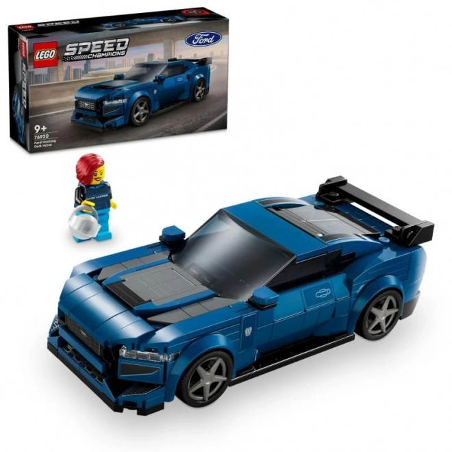 Lego Speed Champions sportautó Ford Mustang Dark Horse