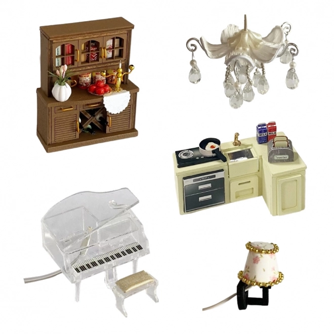 Miniatűr álomház építőjáték Pavilon