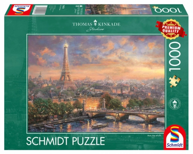 Schmidt puzzle párizs, a szerelem városa 1000 darabos