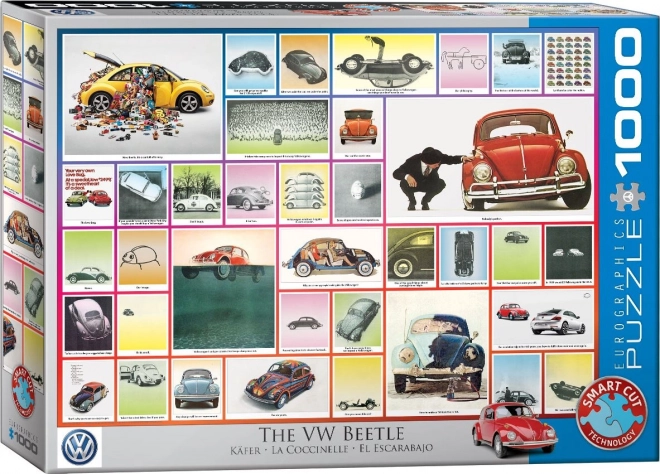 Volkswagen Brouk Puzzle 1000 darabos