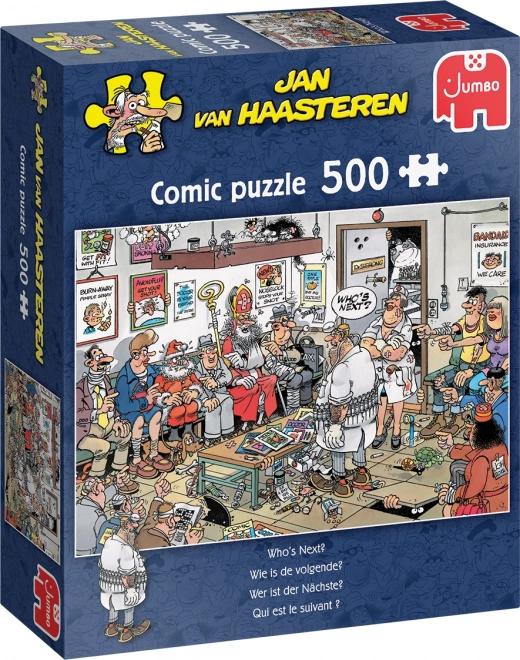 Jan Van Haasteren puzzle - Ki a következő? 500 darabos