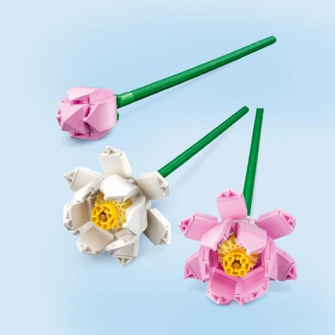 Lótuszvirág Lego építő készlet
