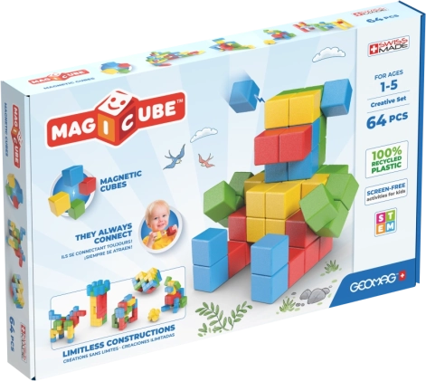 Geomag Magicube kreatív készlet 64 darab