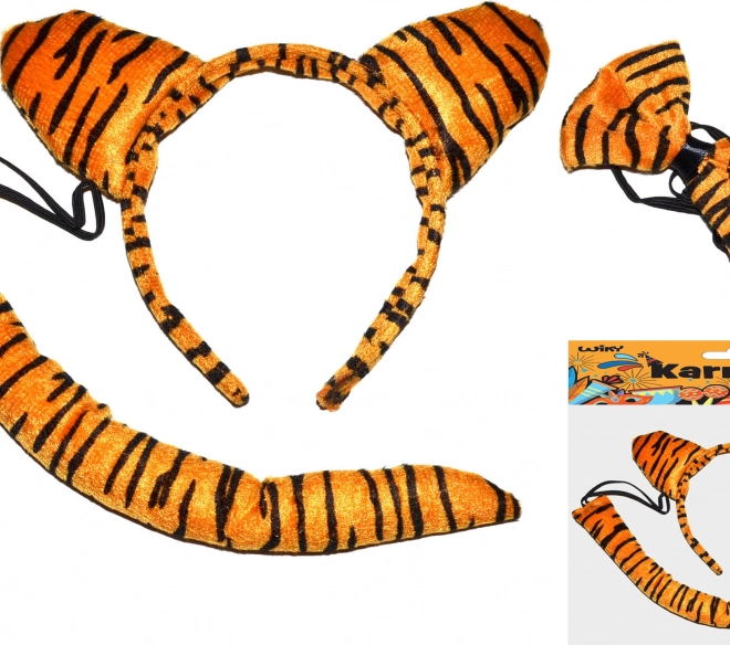 Karneváli tigris készlet