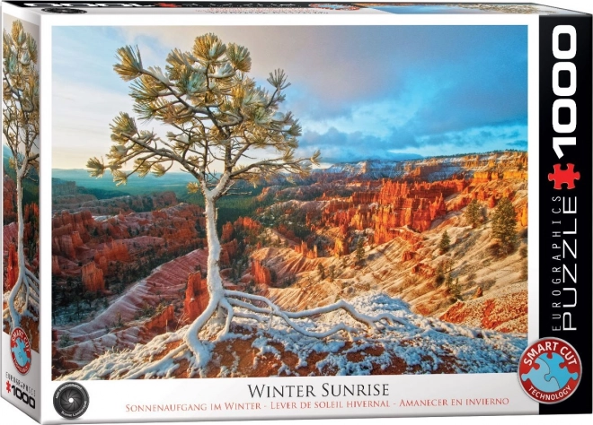 Téli hajnal Bryce Canyon puzzle 1000 darab