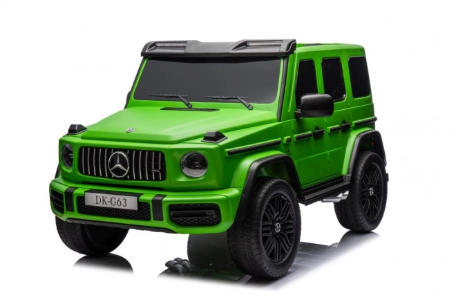 Mercedes G63 XXL zöld akkumulátoros autó 24V