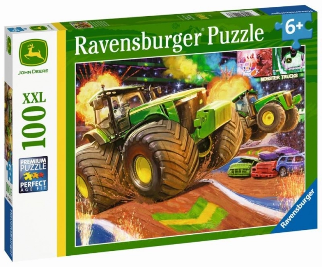 Ravensburger puzzle - John Deere nagy kerekek XXL 100 darab