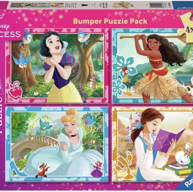 Ravensburger Disney hercegnők Puzzle 4x100 darab