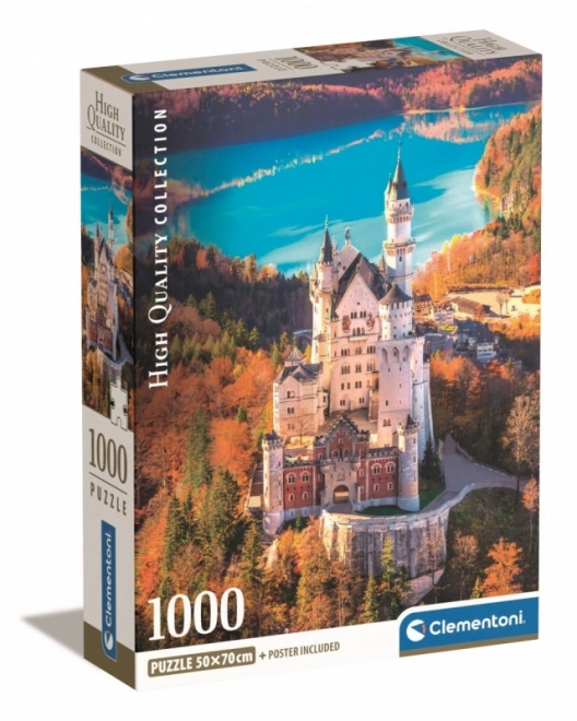 Neuschwanstein 1000 darabos puzzle - Clementoni