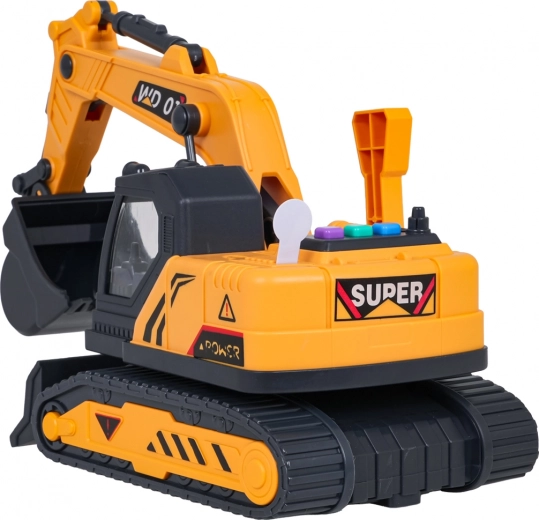 Fények és hangok, mint egy igazi építkezésen