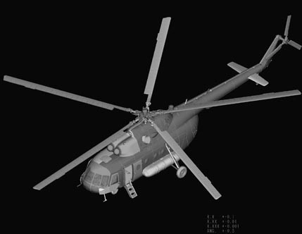 Mi-8MT/Mi-17 Hip-H helikopter makett