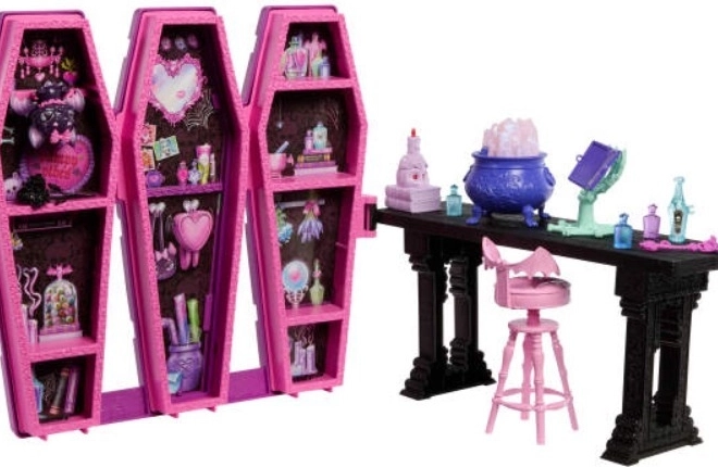 Szórakoztató készlet Monster High Draculaura - Titkos Elixír Szoba