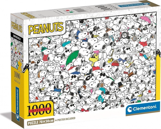 Kihívást Jelentő Snoopy Puzzle 1000 Darabos