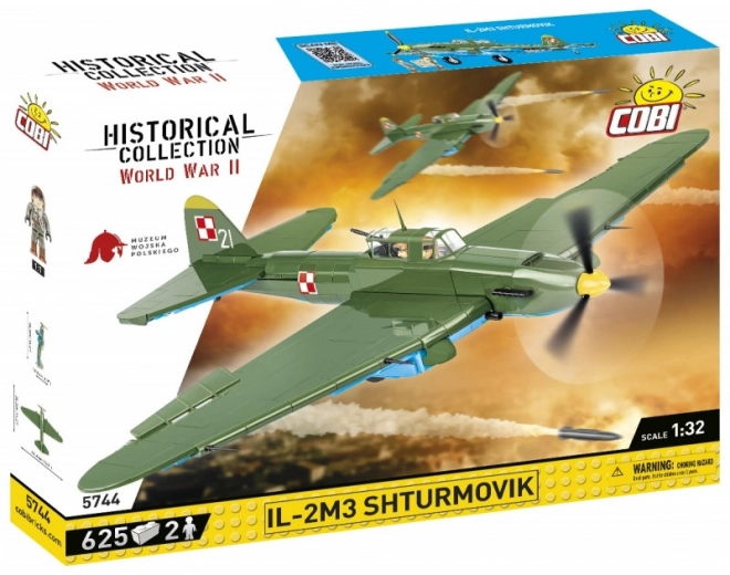 II. világháborús IL-2M3 Šturmovik 1:32 makett